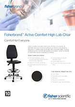 Fisherbrand™ Active Comfort Hoher Laborstuhl brochure